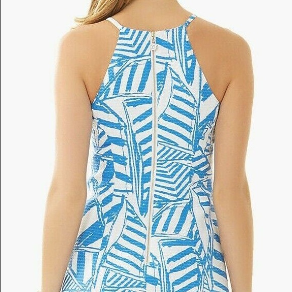 Lilly Pulitzer Annabelle Bay Blue Yacht Rope Dress - Picture 2 of 7